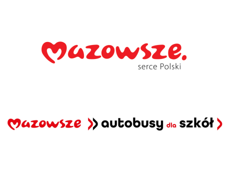 Logotyp Marki Mazowsze i programu wsparcia