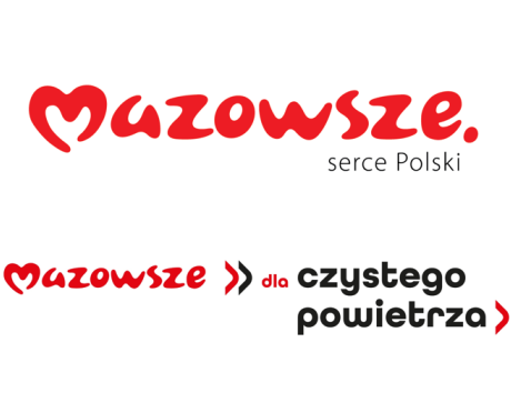 Logotyp Marki Mazowsze i programu wsparcia