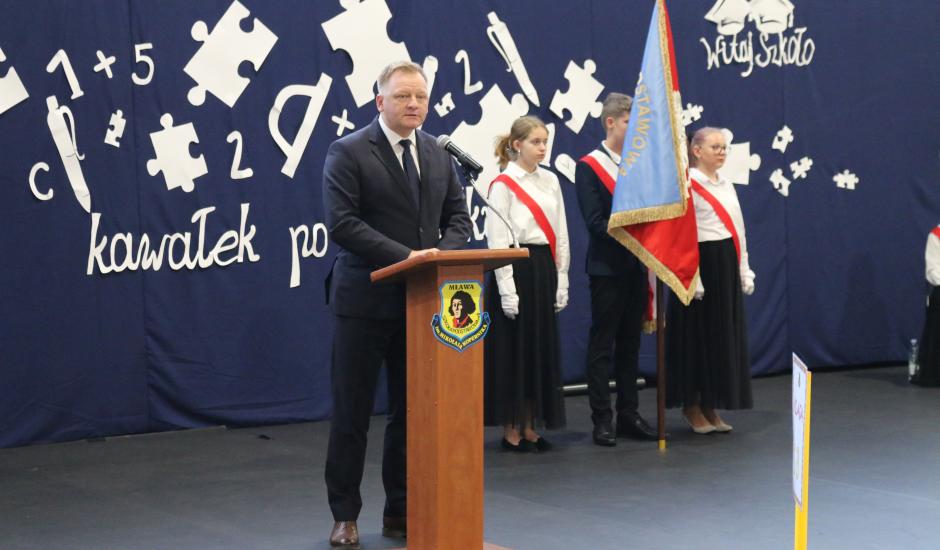 Burmistrz Miasta Mława Piotr Jankowski