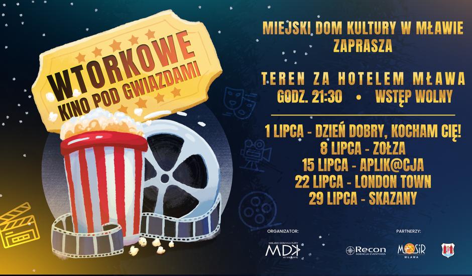 Wtorkowe kino pod gwiazdami