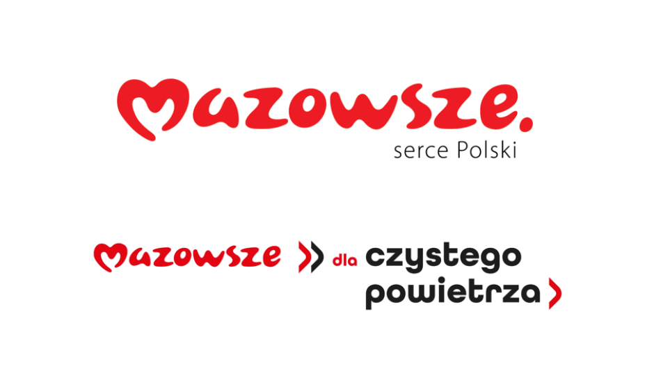 Logotyp Marki Mazowsze i programu wsparcia