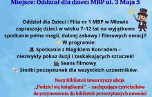 Noc bibliotek: „Biblioteka (się) sprawdza”