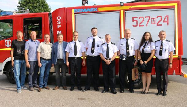 Litewscy strażacy z wizytą w mławskiej OSP - 28