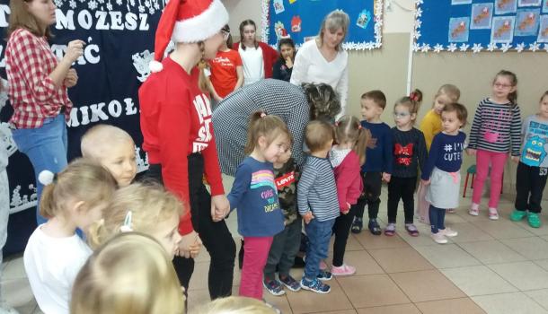 Ze  świąteczną wizytą w Miejskim Przedszkolu Samorządowym nr 3 w Mławie