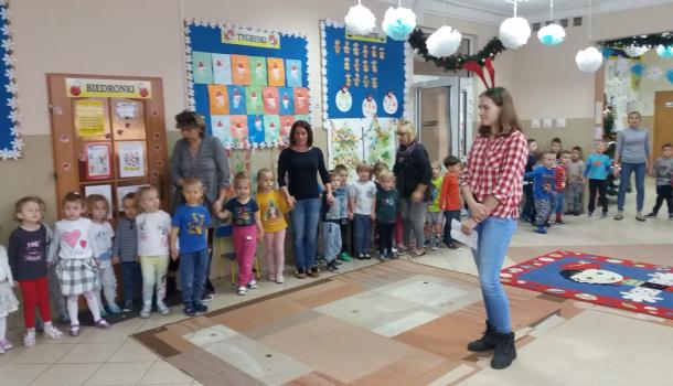 Ze  świąteczną wizytą w Miejskim Przedszkolu Samorządowym nr 3 w Mławie