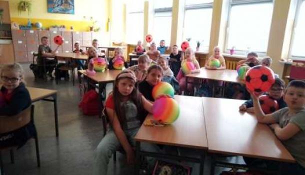 Dzień Dziecka w klasie 1a w SP nr 7 w Mławie
