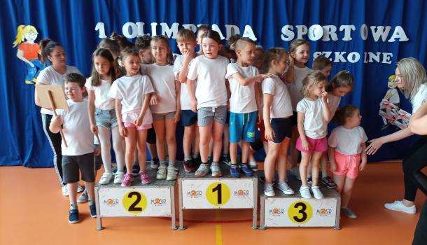 Pierwsza olimpiada przedszkolaków w SP nr 2