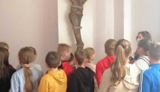 Uczniowie klas IVa i IVb  SP 3 z wizytą  w Muzeum Ziemi Zawkrzeńskiej