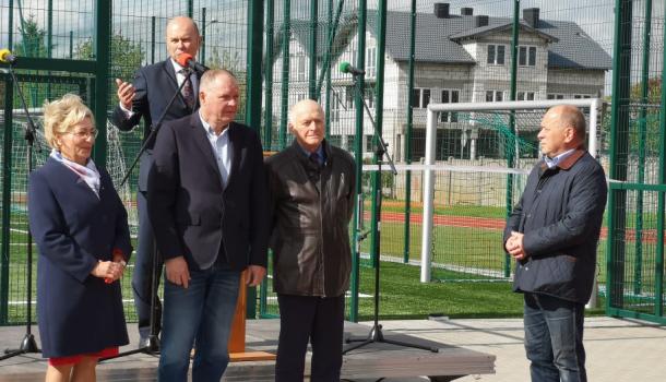 Otwarcie nowego kompleksu sportowego przy Szkole Podstawowej nr 7 w Mławie