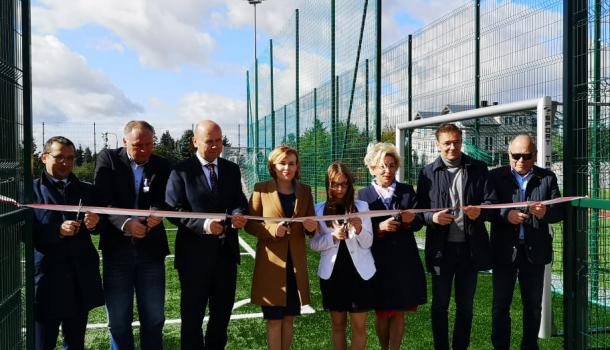 Otwarcie nowego kompleksu sportowego przy Szkole Podstawowej nr 7 w Mławie