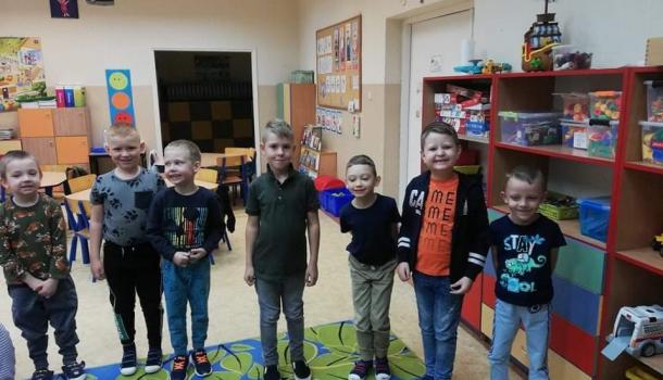 Dzień Chłopaka w grupach 5-cio i 6-cio latków w MPS nr 3 w Mławie
