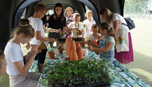 Ekologiczny piknik rodzinny w Szkole Podstawowej nr 1 w Mławie