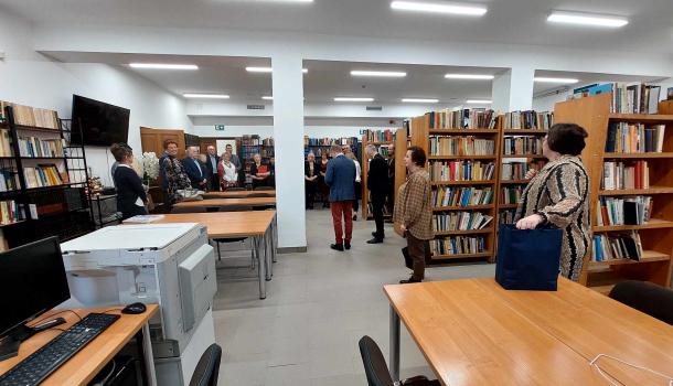 otwarcie Miejskiej Biblioteki Publicznej w Mławie