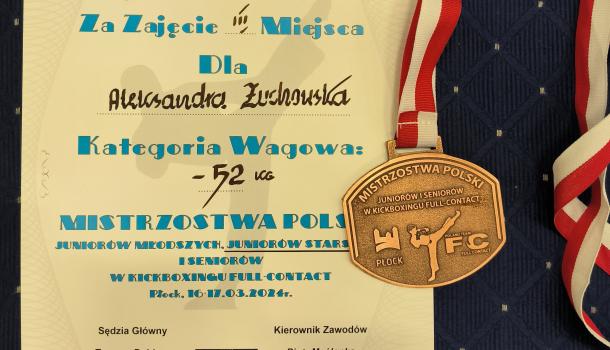 Brązowy medal mistrzostw Polski dla zawodniczki Karwiński Team Mława