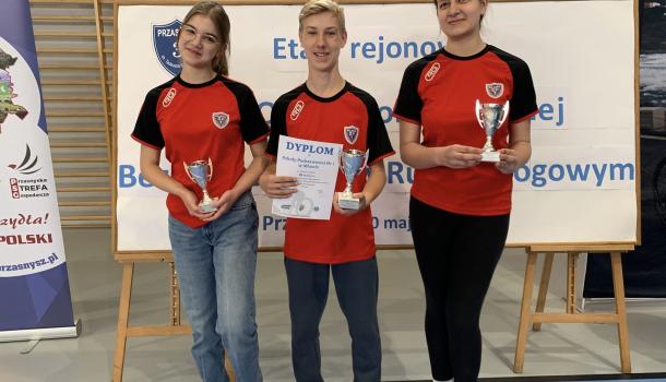 III miejsce uczniów SP 1 w etapie rejonowym Ogólnopolskiego Turnieju BRD