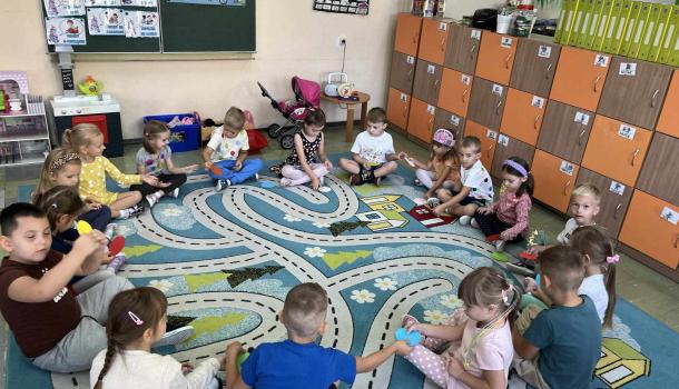 Międzynarodowy Dzień Kropki w 5-6 latkach MPS 3 Mława