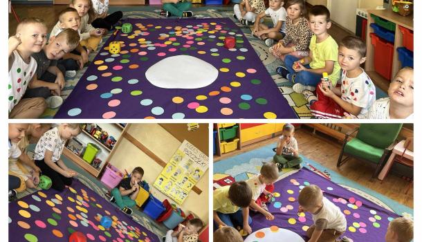 Międzynarodowy Dzień Kropki w 5-6 latkach MPS 3 Mława