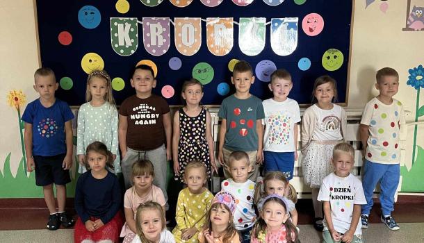 Międzynarodowy Dzień Kropki w 5-6 latkach MPS 3 Mława