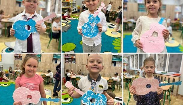 Międzynarodowy Dzień Muzyki z grupy Bratki z SP 2