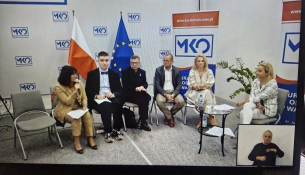 Debata on-line "Nie bądź obojętny..." z udziałem SP 2