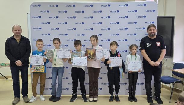 Uczniowie SP nr 4 na VIII Turnieju Szachowym w Ciechanowie