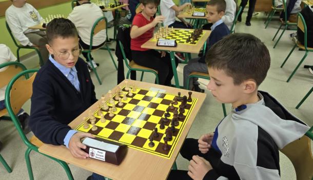 Uczniowie SP nr 4 na VIII Turnieju Szachowym w Ciechanowie