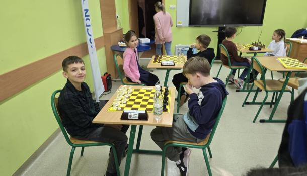 Uczniowie SP nr 4 na VIII Turnieju Szachowym w Ciechanowie