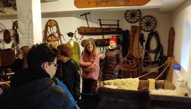 Wycieczka klasy 7a z SP nr 3 do Muzeum Szlachty Mazowieckiej