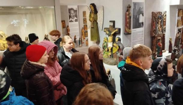 Wycieczka klasy 7a z SP nr 3 do Muzeum Szlachty Mazowieckiej
