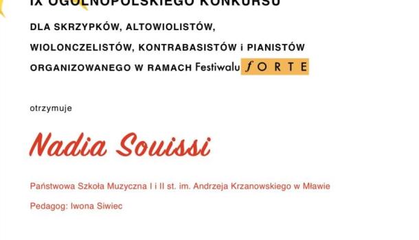 Sukcesy młodych skrzypaczek ze szkoły muzycznej