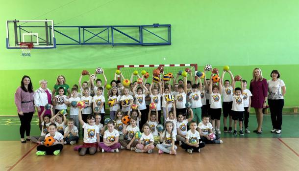 Program ruchowy "Mały Mistrz" w SP 4