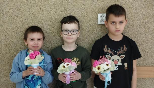 Warsztaty florystyczne w SP 3