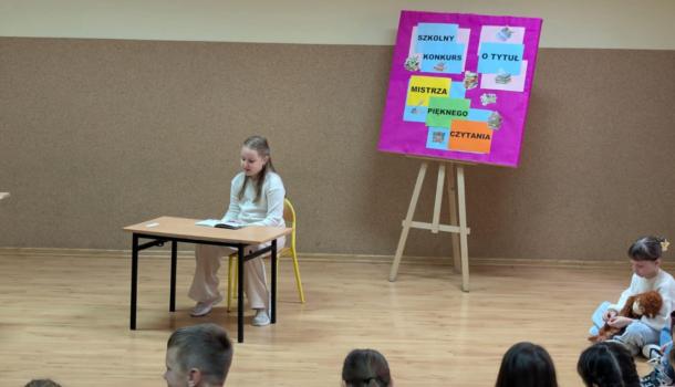 Mistrz Pięknego Czytania w SP 3