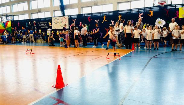 Olimpiada sportowa w przedszkolu SP nr 2