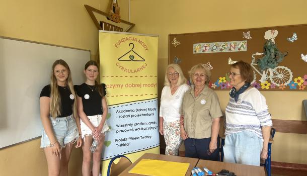 Warsztaty edukacji ekologicznej i mody cyrkularnej dla uczniów SP nr 6