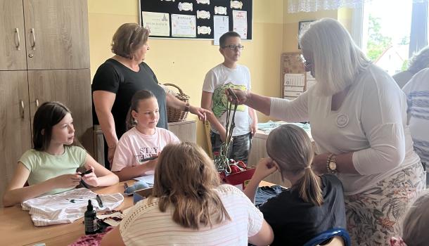 Warsztaty edukacji ekologicznej i mody cyrkularnej dla uczniów SP nr 6