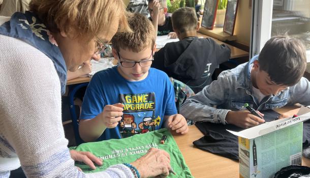 Warsztaty edukacji ekologicznej i mody cyrkularnej dla uczniów SP nr 6