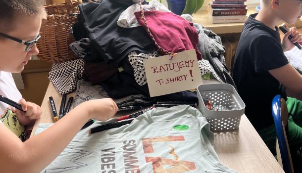 Warsztaty edukacji ekologicznej i mody cyrkularnej dla uczniów SP nr 6