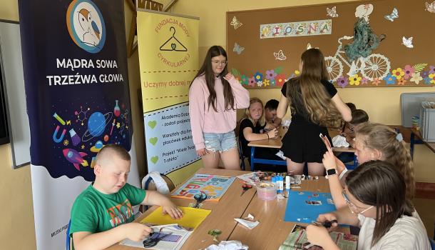 Warsztaty edukacji ekologicznej i mody cyrkularnej dla uczniów SP nr 6