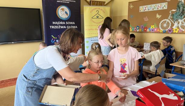 Warsztaty edukacji ekologicznej i mody cyrkularnej dla uczniów SP nr 6