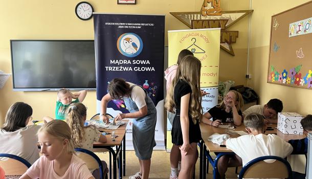 Warsztaty edukacji ekologicznej i mody cyrkularnej dla uczniów SP nr 6