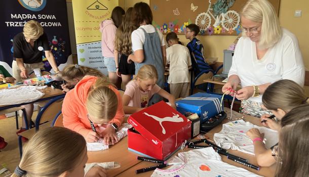 Warsztaty edukacji ekologicznej i mody cyrkularnej dla uczniów SP nr 6