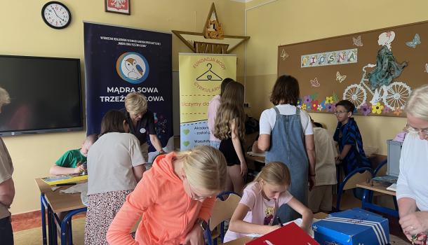 Warsztaty edukacji ekologicznej i mody cyrkularnej dla uczniów SP nr 6