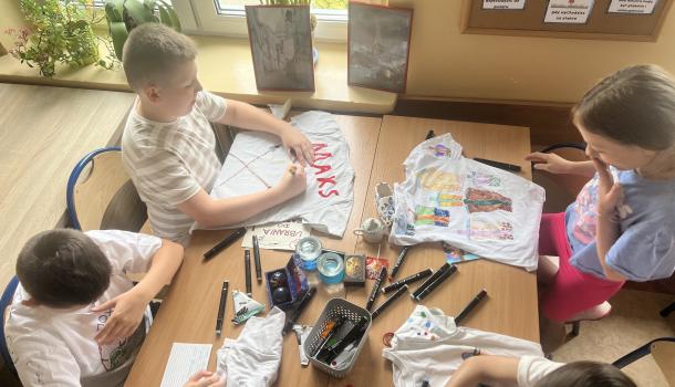Warsztaty edukacji ekologicznej i mody cyrkularnej dla uczniów SP nr 6