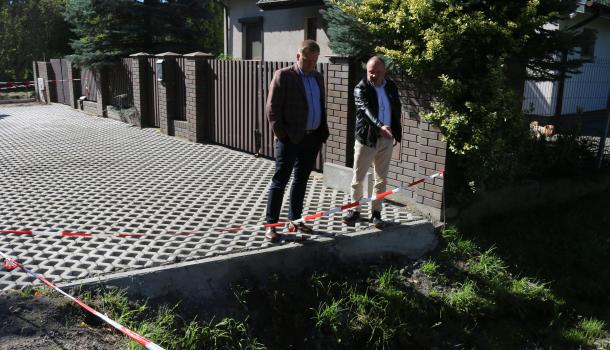 Grzybowa - płyty betonowe