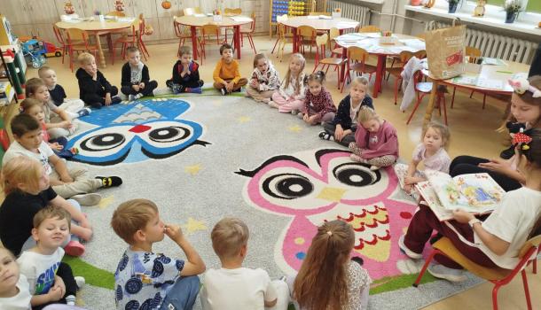 Dzień Głośnego Czytania w przedszkolu SP nr 2