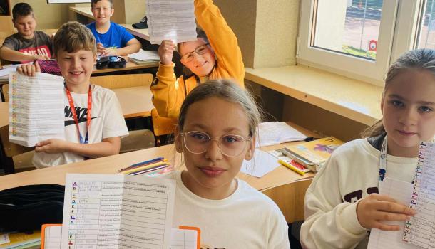 Alfabetyczne zgadywanki z „Kajko i Kokoszem” w SP nr 2
