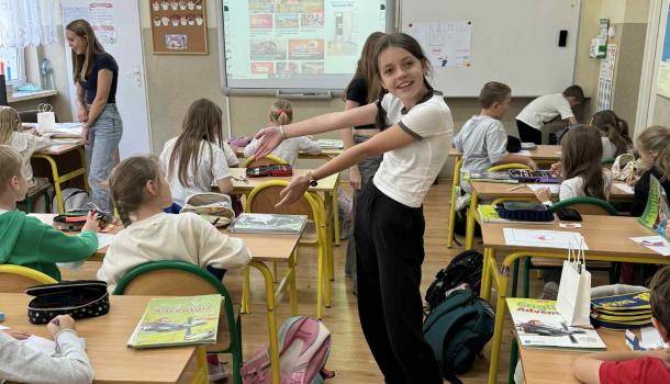 Europejski Dzień Języków Obcych w SP nr 3 – starsi uczą młodszych