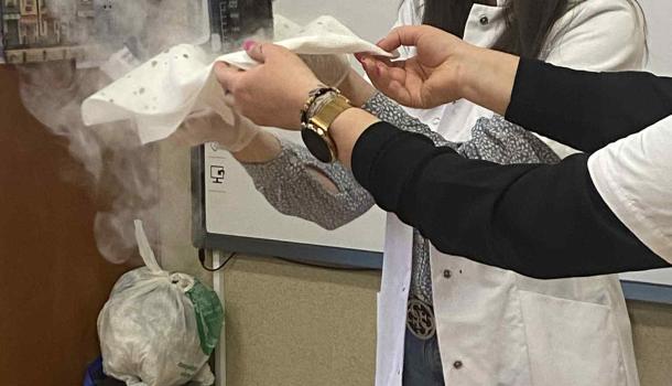 Poznajemy zawody swoich rodziców – zajęcia z farmaceutą w SP nr 3