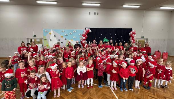 Mikołajkowa wizyta Pana Burmistrza w MPS 2